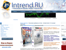Tablet Screenshot of intrend.ru